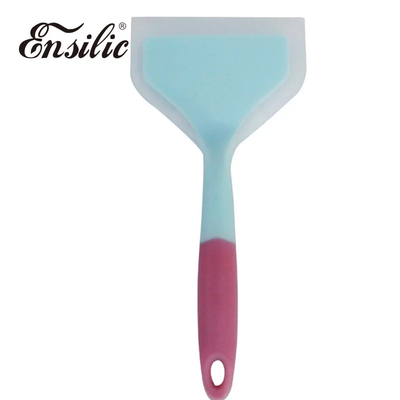 Ensilic Silicone Cooking Spatula Heat Resistant Turners Fried Egg Pizza Shovel Non-stick Utensils Kitchen Accessories | Дом и сад