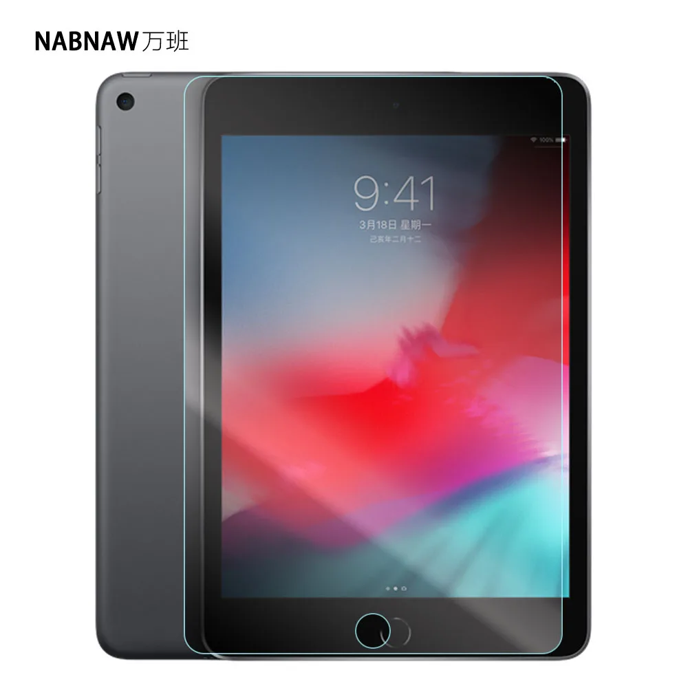 NABNAW 5G Utral прозрачное закаленное стекло для нового iPad Mini 7,9 Inche Apple iPad mini 4 3 2 9 H Защита от царапин