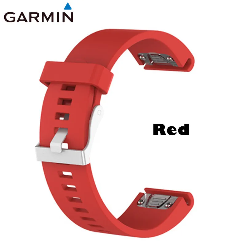 Ремешок силиконовый для смарт-часов Garmin fenix 3 HR | Электроника