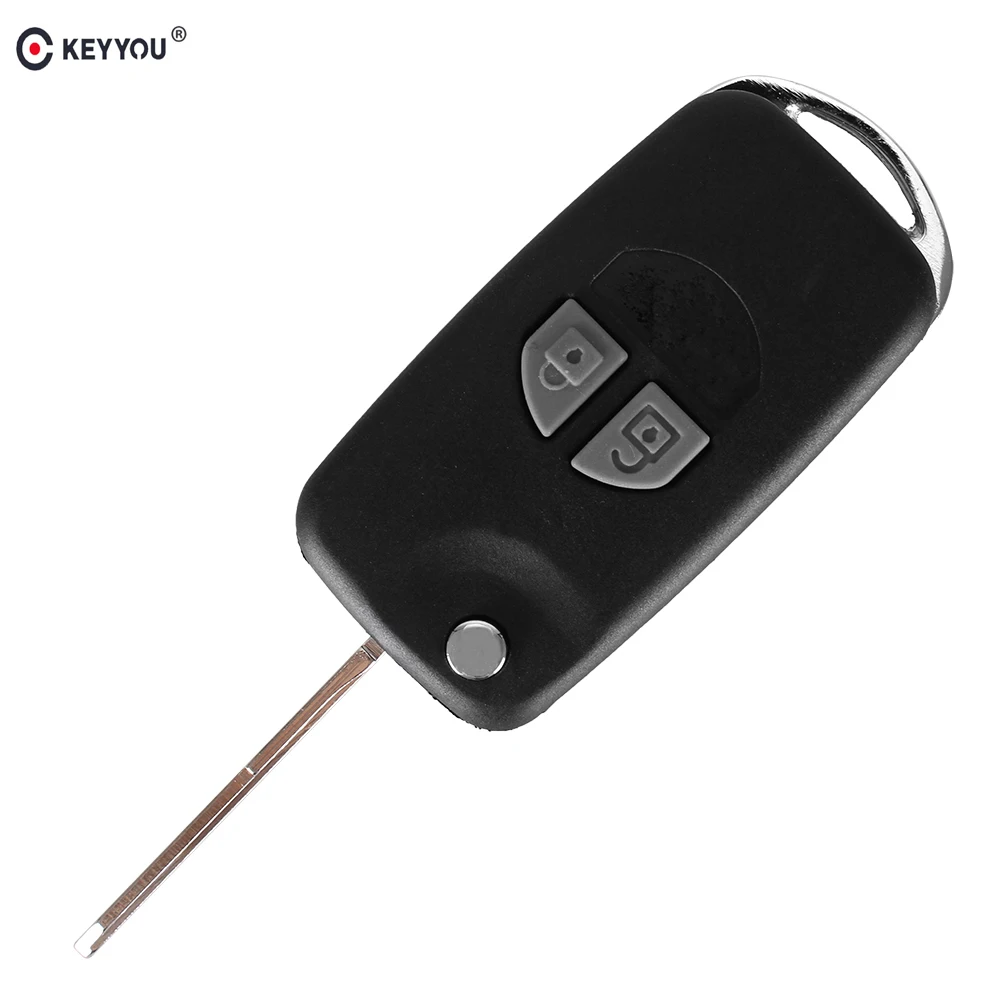 Складной чехол KEYYOU для ключа с дистанционным управлением SUZUKI SX4 Swift 2 откидная