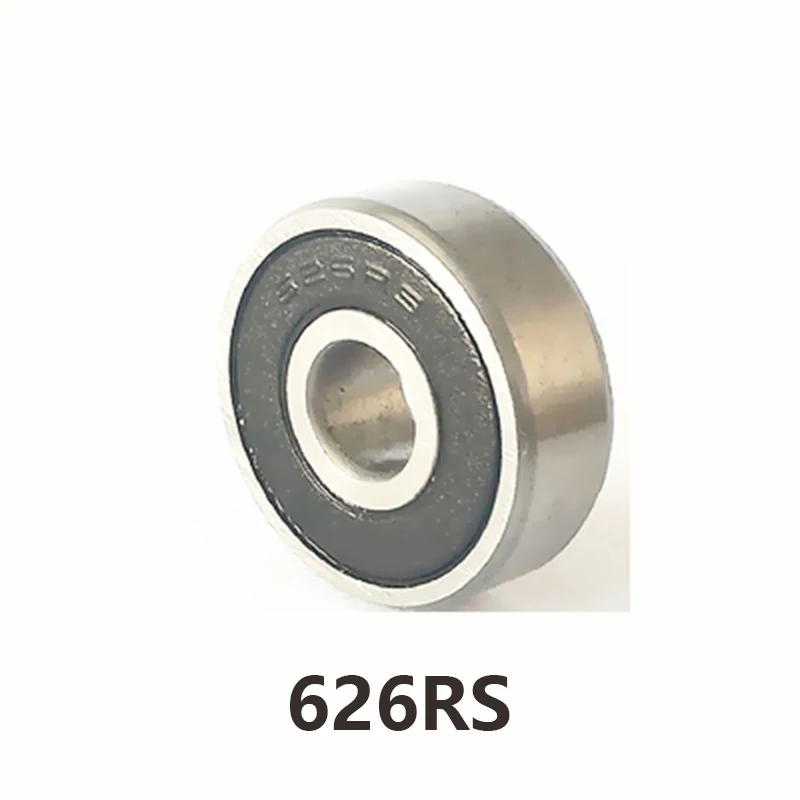 2 шт./лот 626RS глубокий шаровой Миниатюрный Мини-подшипник 626RS 626-RS 6*19*6 мм 6*19*6 мм 52100 хромированная сталь шариковый подшипник
