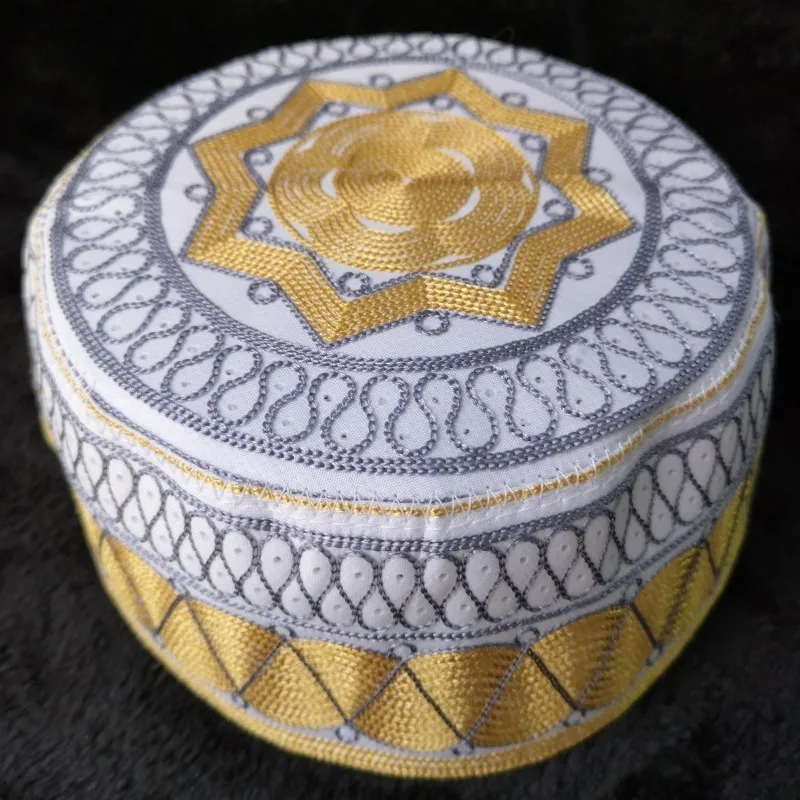 Исламские молитвенные кепки s мужские Yarmulke капот еврейский Musulman мужские индийские аравийские шапки Мужские Moslim Allah Kipa платок Саудовская Аравия шапка