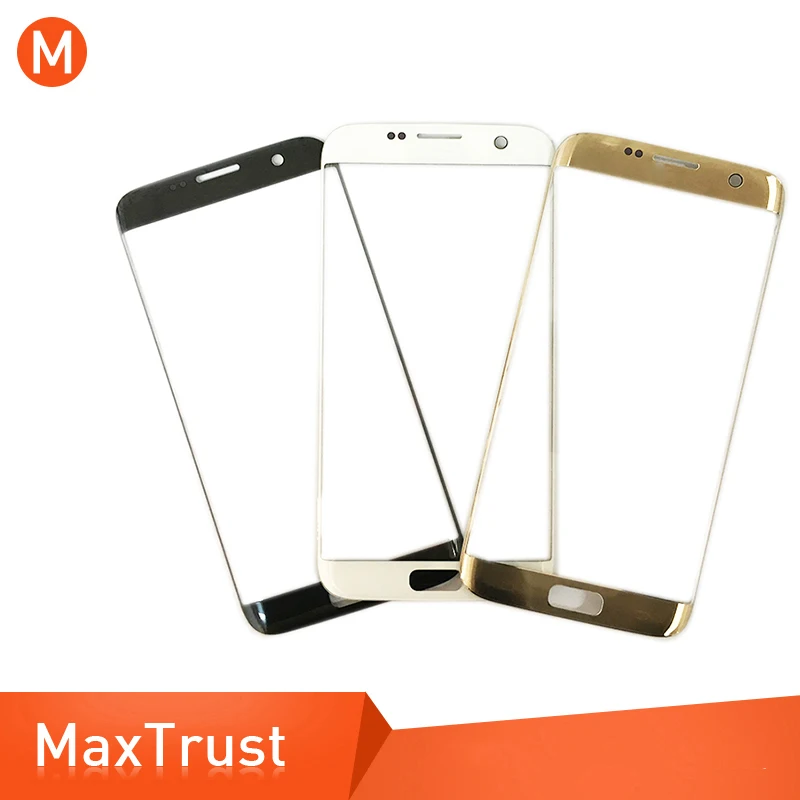 High Quality For Samaung Galaxy S7 Edge G935 G935F Front Outer Glass Lens Touch Screen Panel | Мобильные телефоны и
