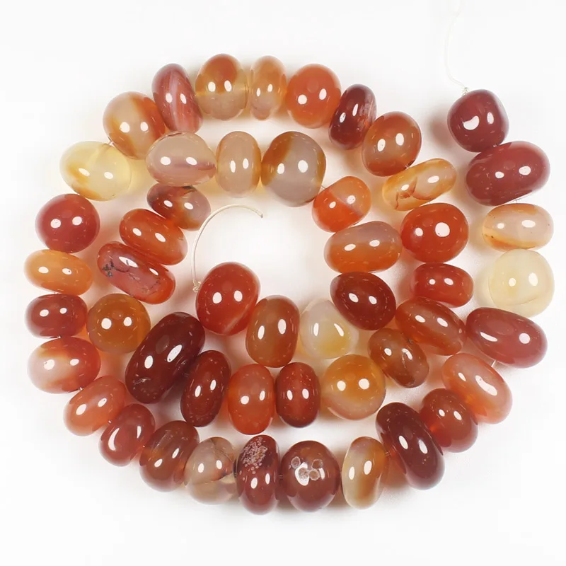 Red Agate Симпатичные 6-12 мм свободной формы Quartzs свободные бусины 1" /38 см, для изготовления ювелирных изделий DIY - Цвет: Red Agate