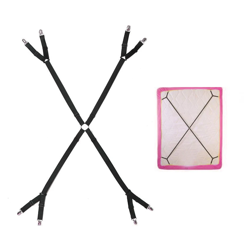 4 шт. простыни для матраса одеяла домашние захваты клипсы Нескользящие