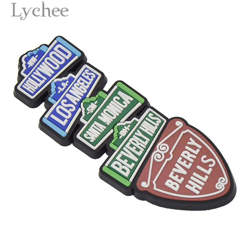 Lychee Life Голливуд Забавный резиновый магнит на холодильник креативный 3D