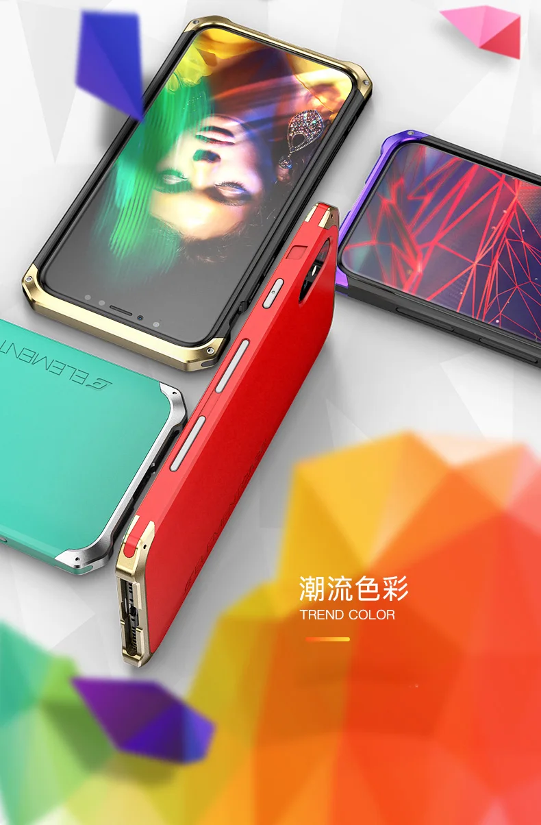 Чехол для iPhone 8, металлический каркас, жесткая задняя крышка из ТПУ, военный класс, противоударный чехол для iPhone 8 S 7 plus, чехол, аксессуары