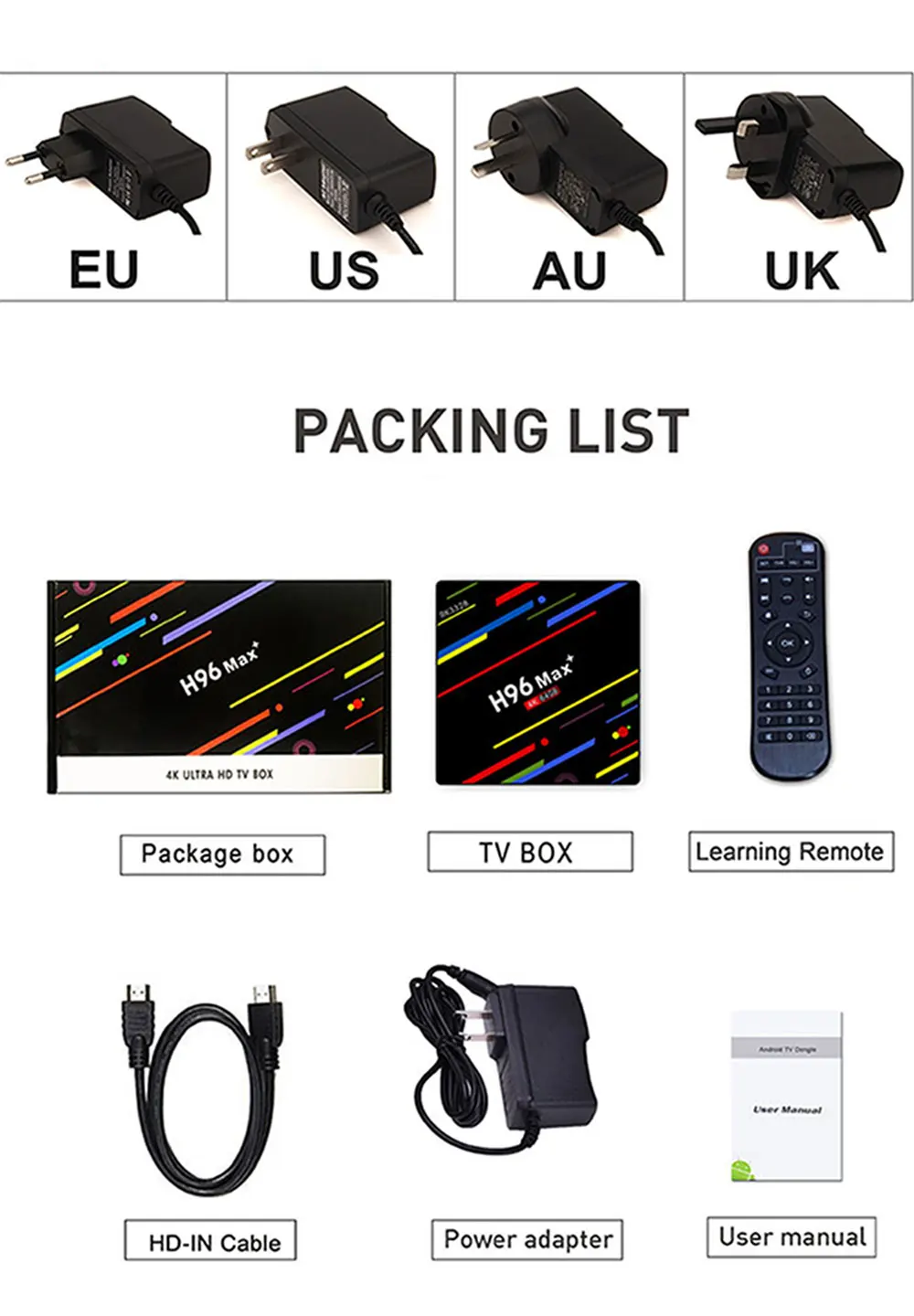 Xinways Android 8,1 tv Box 4 Гб di ram 32 ГБ/64 Гб Rockchip RK3328 1080 p H.265 4 k проигрыватель Google Negozio Netflix