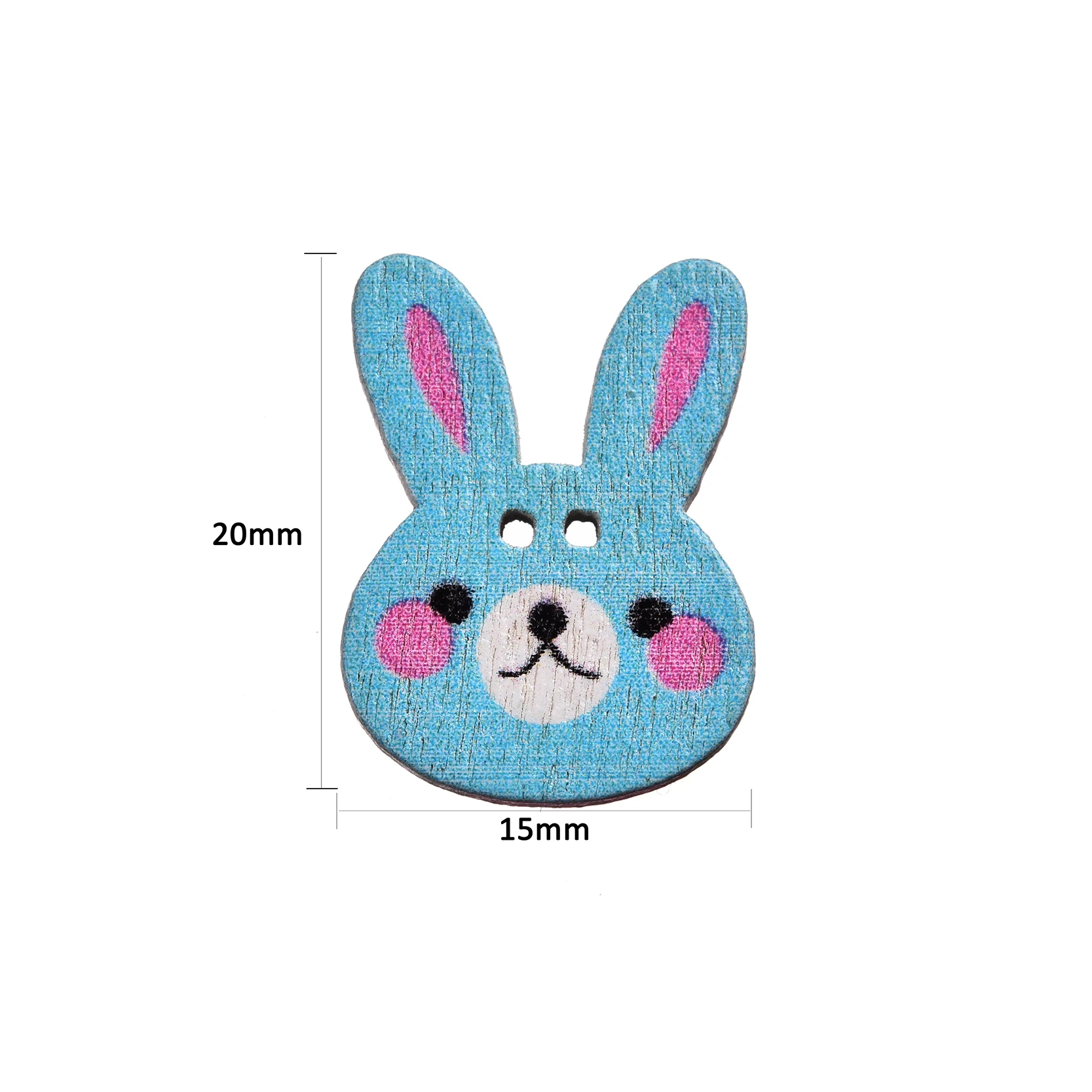 100 шт набор пуговиц деревянные пуговицы аксессуары для шитья 2 отверстия