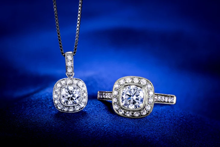 ZOCAI 0 74 CT F G/SI 100% натуральный подлинный бриллиант 18K кулон из белого золота с