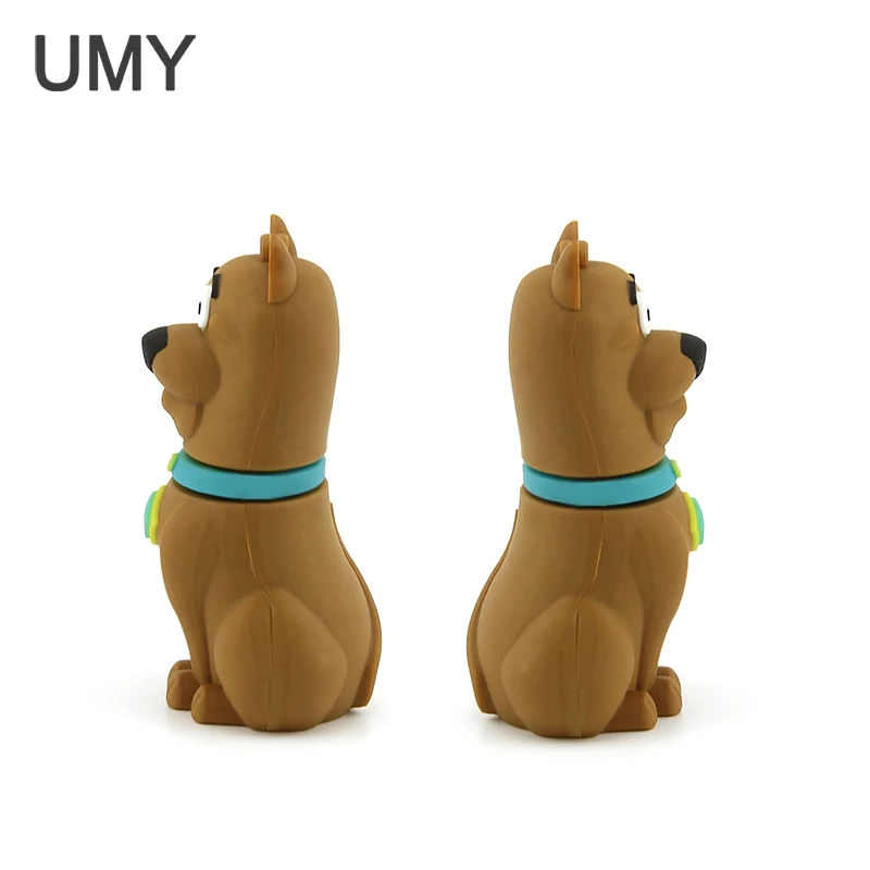 2018 новый год реальная емкость мультяшный щенок USB флеш-накопитель 4 ГБ 8 16 32 64