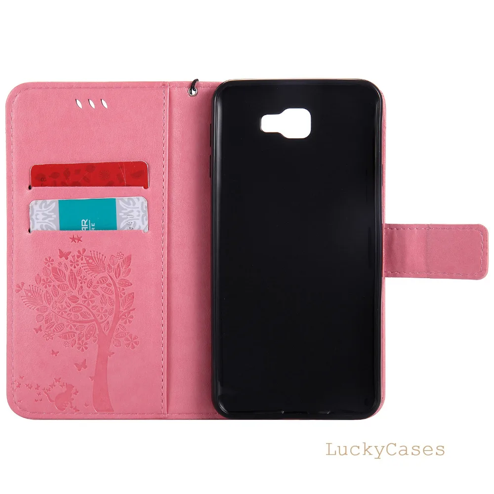 Роскошный чехол для мобильного телефона из искусственной кожи с рисунком кота и