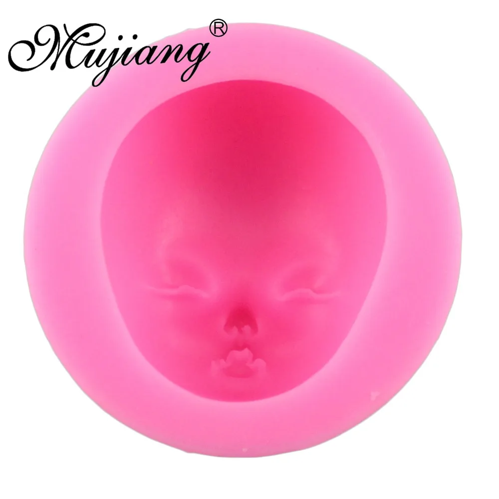 Силиконовая SD кукла Mujiang детское лицо форма для полимерной глины искусственное