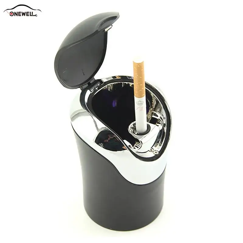 1 шт. портативный светодиодный светильник автомобильная пепельница