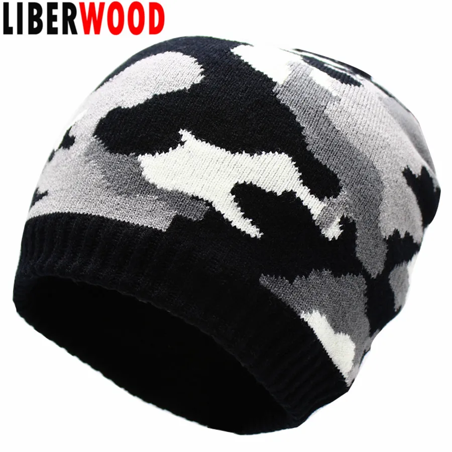 LIBERWOOD Тактический головной убор зимние теплые камуфляжные шапки для мужчин