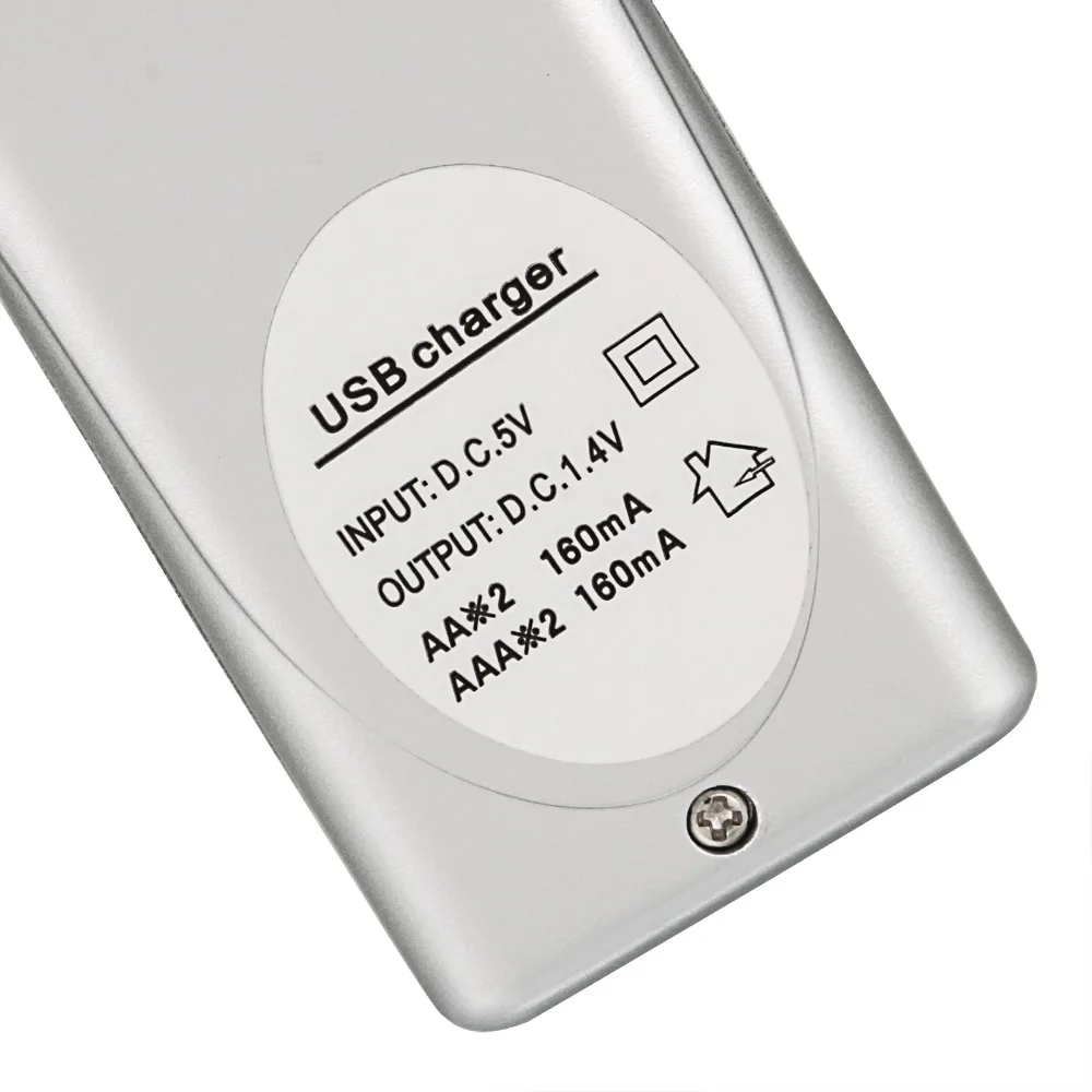 Anmas Power 8 шт. AA и AAA NiMH аккумуляторные батареи с зарядным устройством USB доставка из