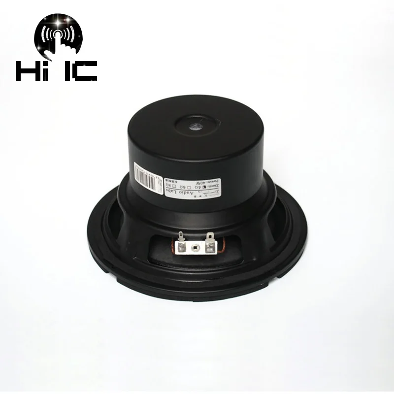 1 шт. 6 5 дюймов 70 Вт HiFi сабвуфер Динамик wooferaudio басовый 4ohm/8ohm|Аксессуары для
