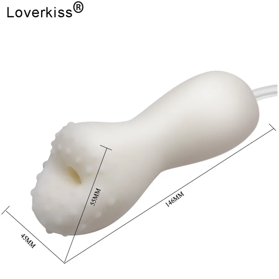 Мужской всасывающий насос Loverkiss ручной для мужской мастурбации пениса Сжимаемый