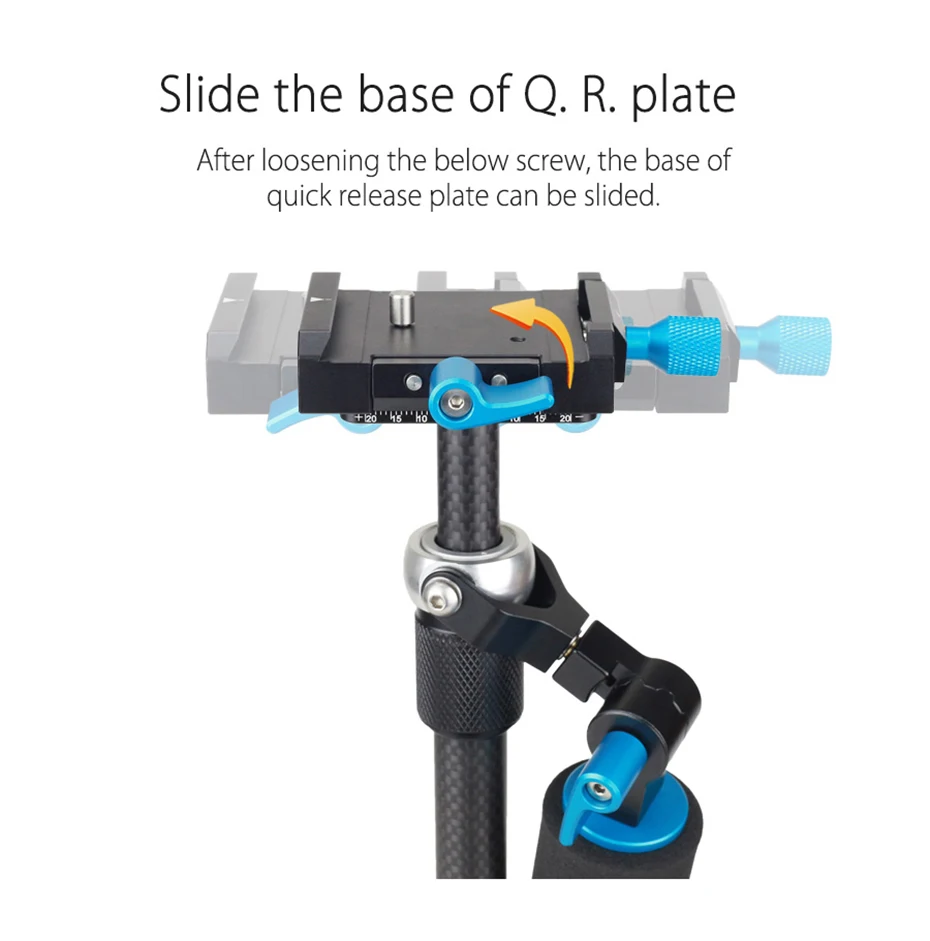 INNOREL SP мини углеродное волокно ручной Steadicam DSLR SLR камера стабилизатор видео Steadycam видеокамера Glidecam Filmmaking Gimbal