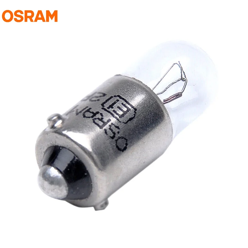 10 шт. OSRAM T4W 3893 BA9s 12 В 4 Вт оригинальная линия металлические основания парковочный светильник габаритные огни лампы заднего хода OEM Автомобильная галогенная лампа ECE