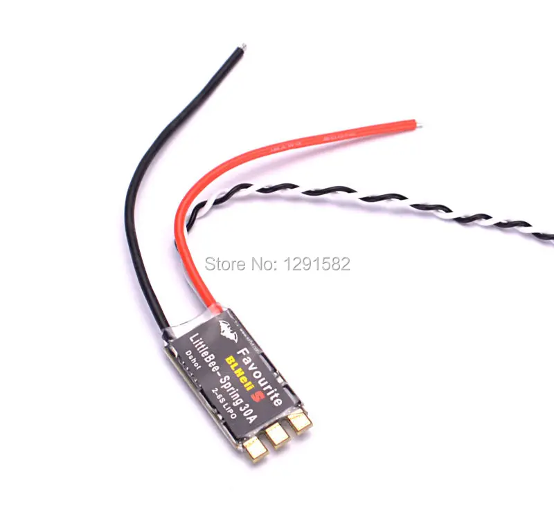 FVT LITTLEBEE BLHeli-s SPRING 20A / 30A ESC 2-6S Supports Mulitshot DSHOT Oneshot42 OneShot125 Multicopter | Игрушки и хобби