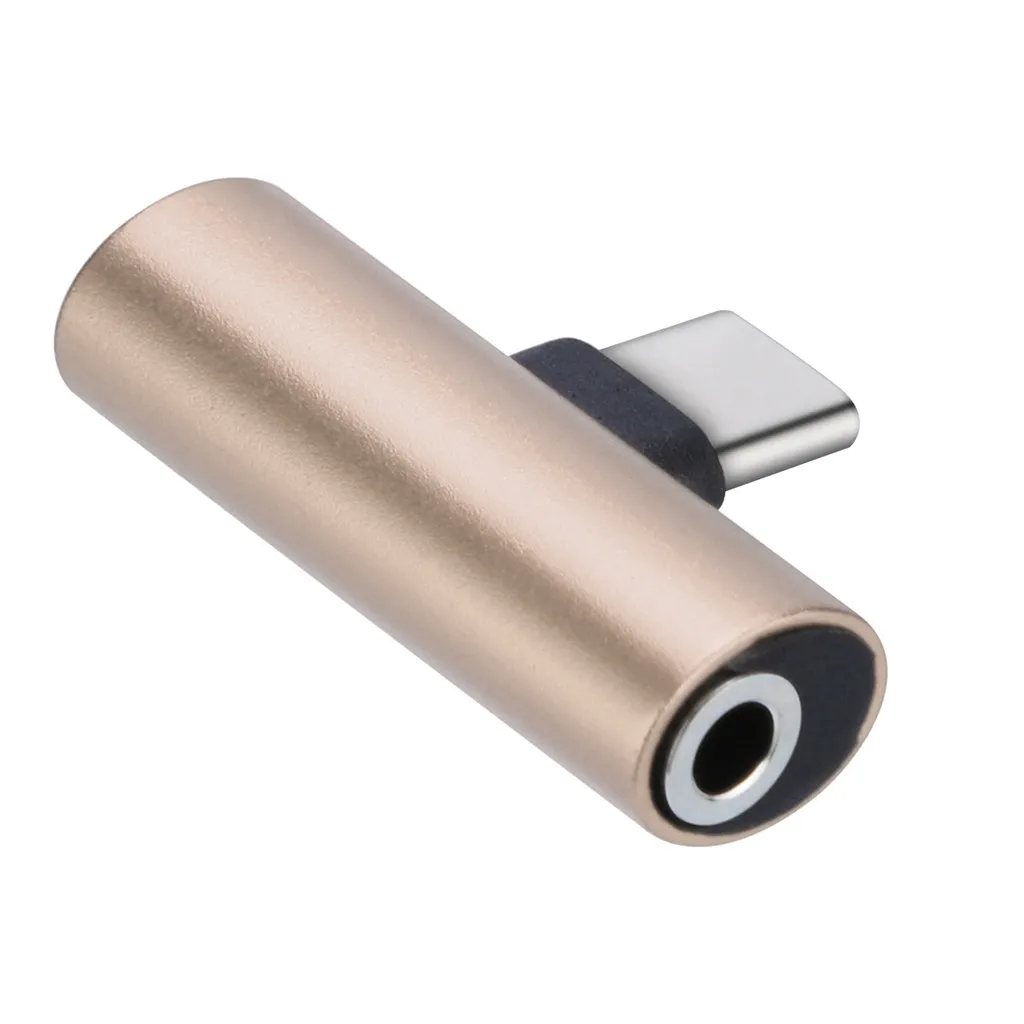 Type-C аудио кабель-адаптер для Xiaomi USB-C Тип C до 3 5 мм разъем Aux наушников порт зарядки