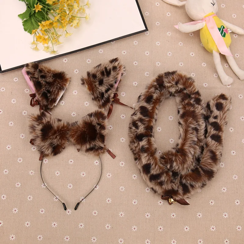 Женский обруч для волос украшение ночного клуба повязка на голову с меховыми