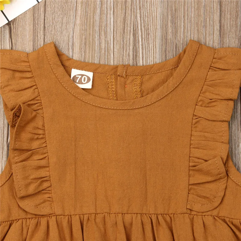 Летние однотонные боди для новорожденных новая модная одежда с пуговицами и