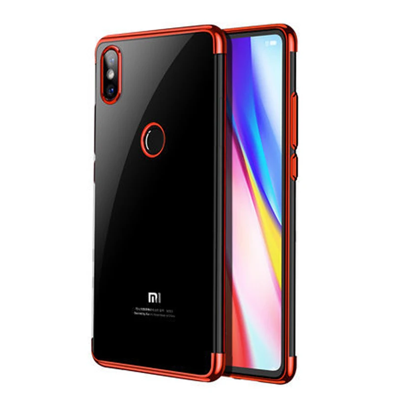 Transparent Plating Case For Xiaomi Redmi Note 5 Pro S2 Cover Ultra-Thin Soft TPU Note5 Phone #12 |