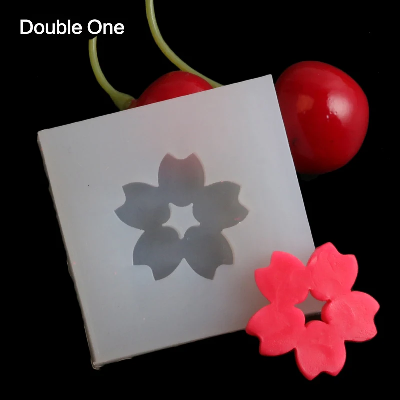 

1 pc DIY Handmade Flower Mold Jewelry Silicone Mould ResinMaking Craft Tools