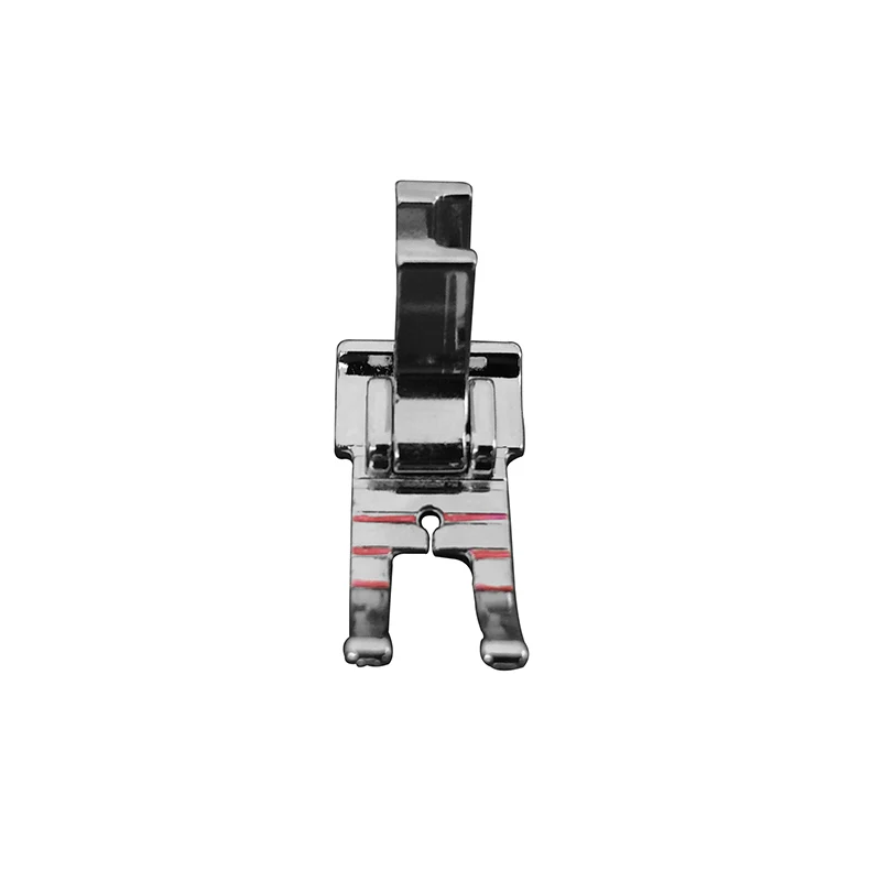 1Pcs 1/4 Straight Line Trace DIY Sewing Machine Foot with Holder New Metal Red Presser for Accessories | Дом и сад