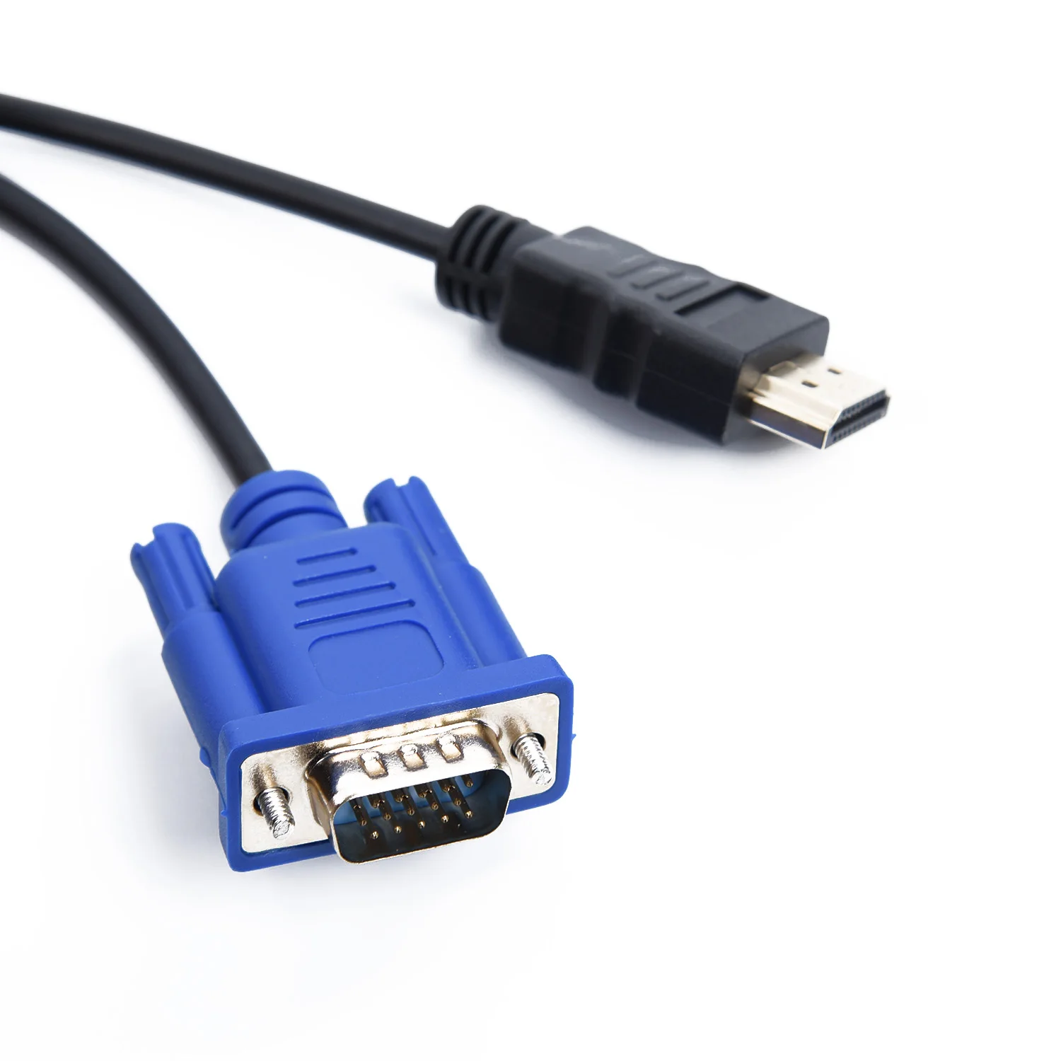 Совместимому с HDMI VGA D SUB Мужской кабель провод видео адаптер для подключения к DVD