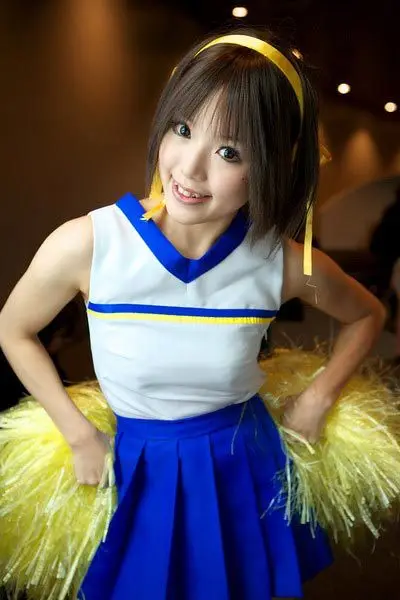 Меланхолия Харухи сузумия no Yuuutsu Haruhi Suzumiya Mikuru Asahina приветственный костюм для