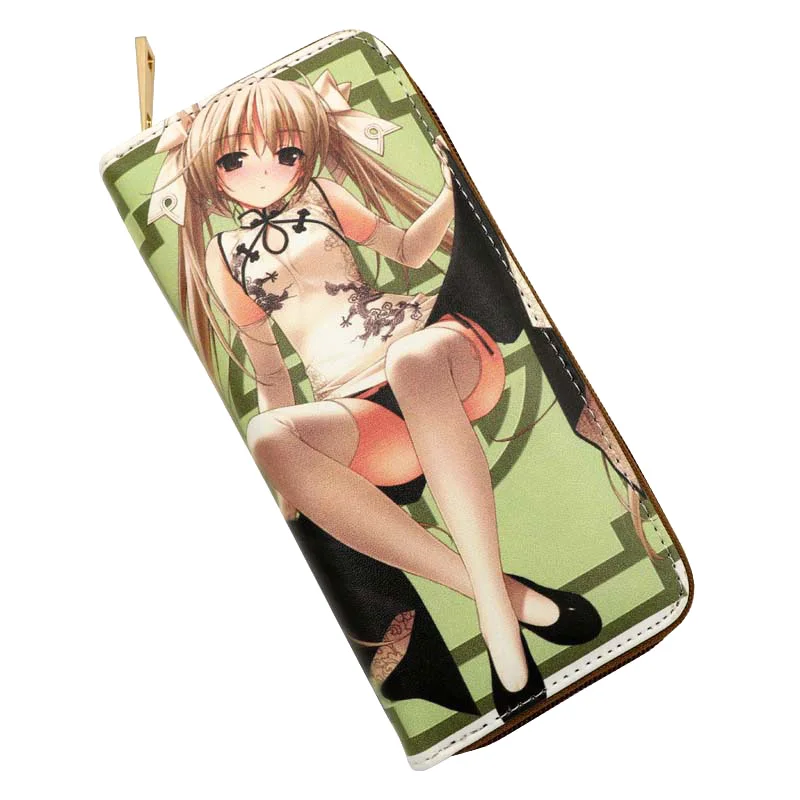 Аниме в одиночестве где мы меньше одного Женский кошелек Kasugano Sora длинный клатч
