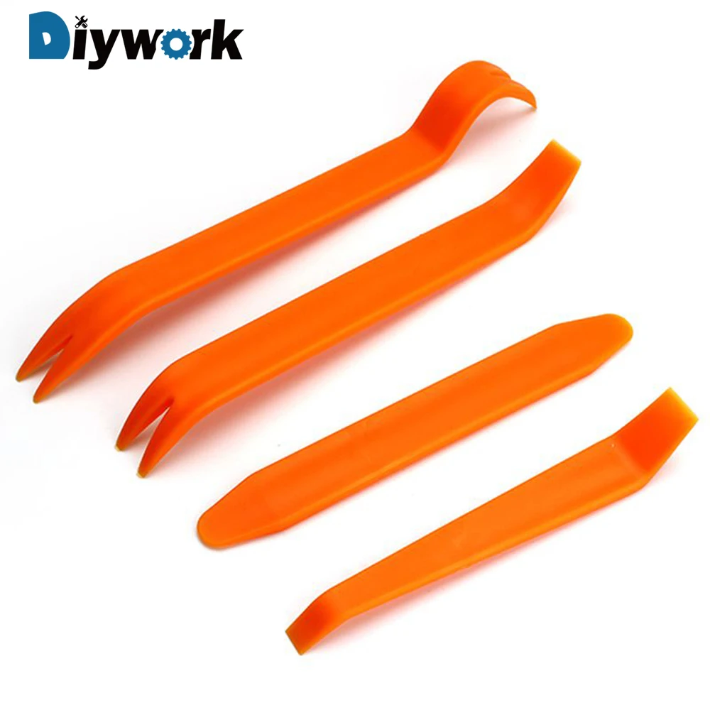 DIYWORK 4 шт./компл. инструменты для снятия панели автомобиля дверной зажим Отделка