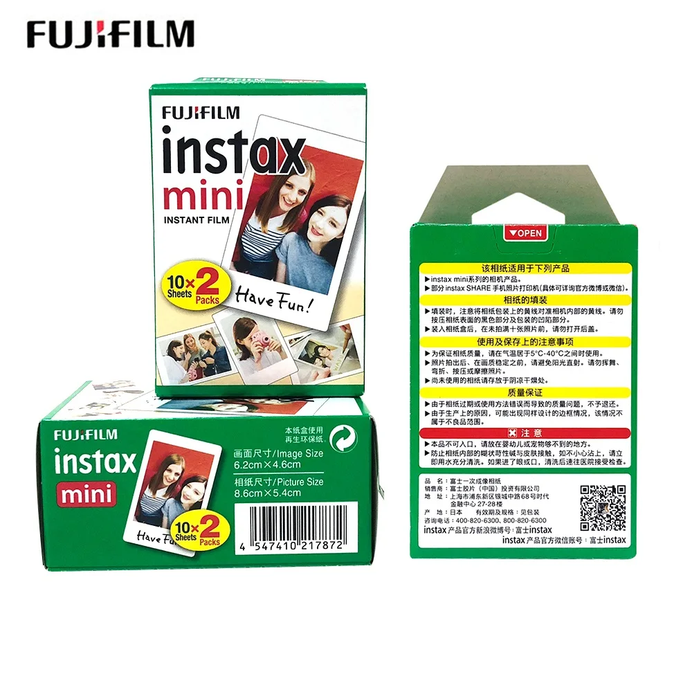Пленка Fujifilm instax mini 9 8 60 листов фотобумага Fuji 3 дюйма instsnt для мгновенных камер mini8