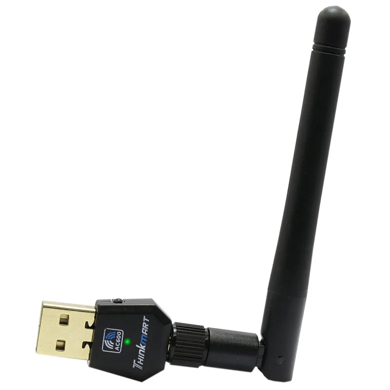 USB Wifi антенный адаптер беспроводной 600M WiFi сетевая карта 2,4G 5,8 GHz двухдиапазонный AC Wifi антенный адаптер 802.11a/b/g/n