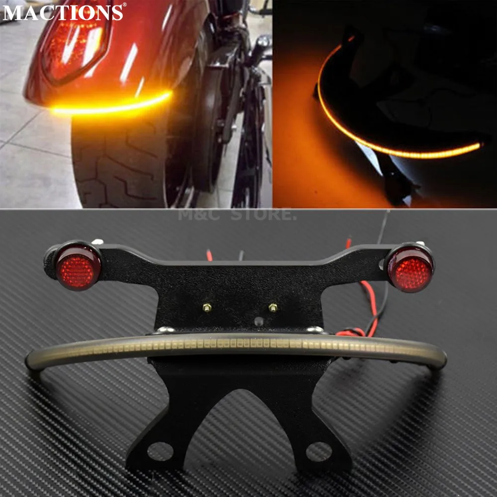 Задсветильник светодиодный сигнал поворота для мотоцикла Fender Smoke Victory Vegas 2003-2015 2016