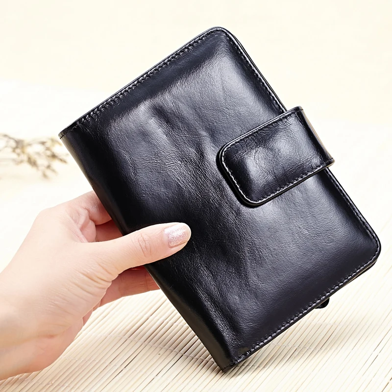 

COMFORSKIN Carteira Feminina 2020 Premium 100% Genuine Oil Waxing Leather Women Wallets New Arrivals Guaranteed Cowhide Purses