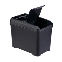 car trash bin multi function auto trash can interior storage box cup drink holder