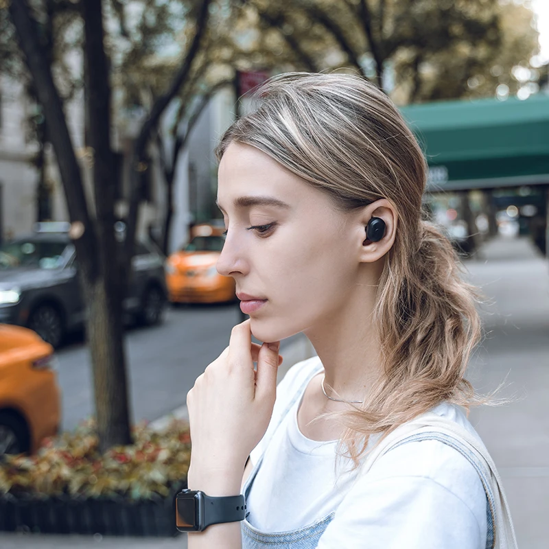 Mixcder T1 TWS 5 0 беспроводные наушники HD стерео Bluetooth Спортивная гарнитура с двойным