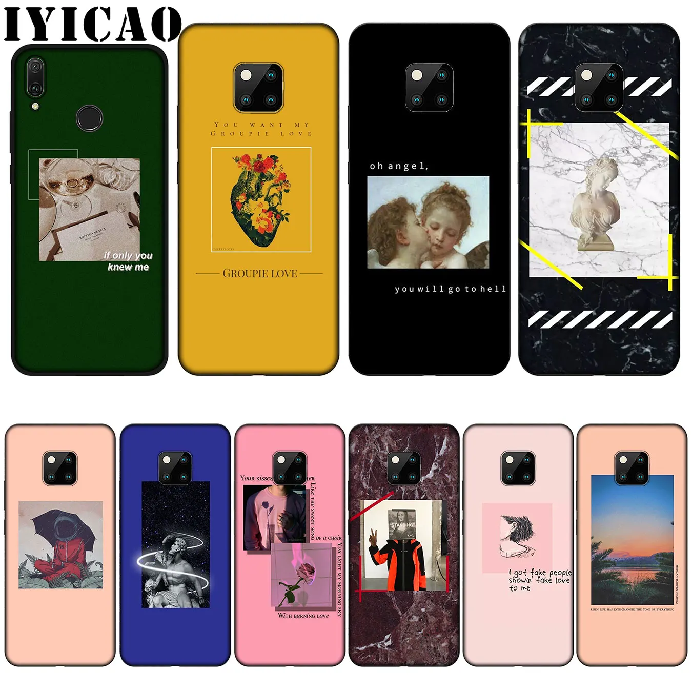 Отличный художественный эстетический силиконовый мягкий чехол Ван Гог Мона Лиза