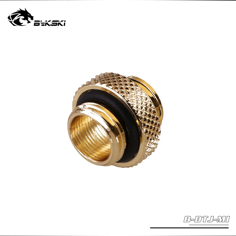BYKSKI G1/4 ''Мини Двойное внешнее резьбовое соединение двойной штекер Адаптер резьба 4,5 мм аксессуары для компьютера фитинги