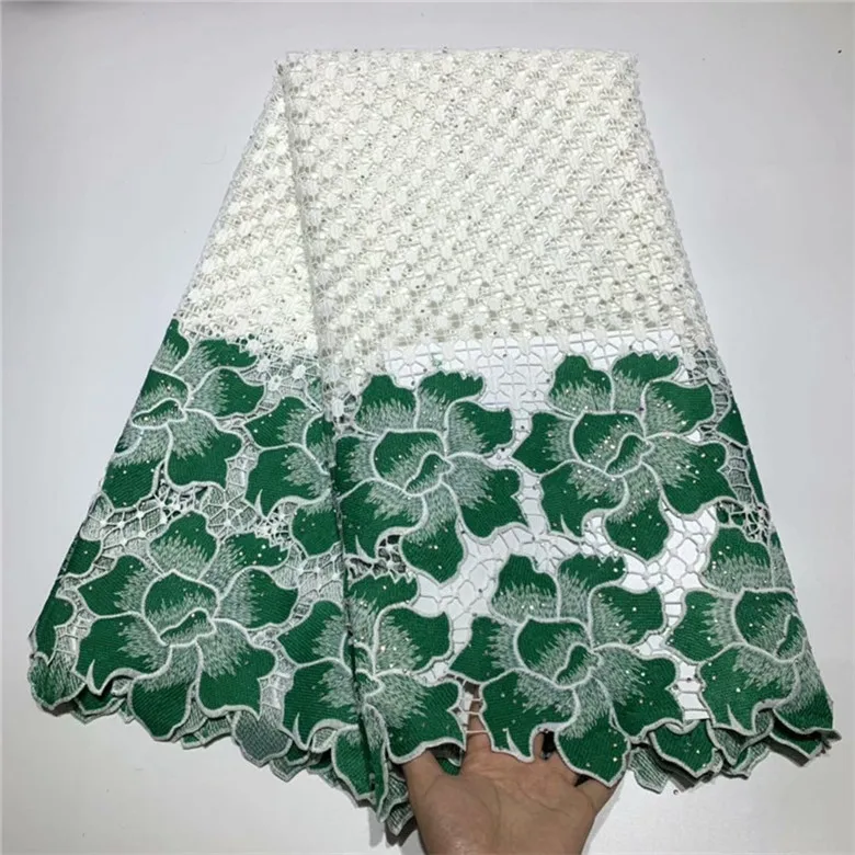 

New Design African Lace Fabric Guipure Lace White red French Net Laces Fabric With Stones High Quality African Swiss Voile Lace