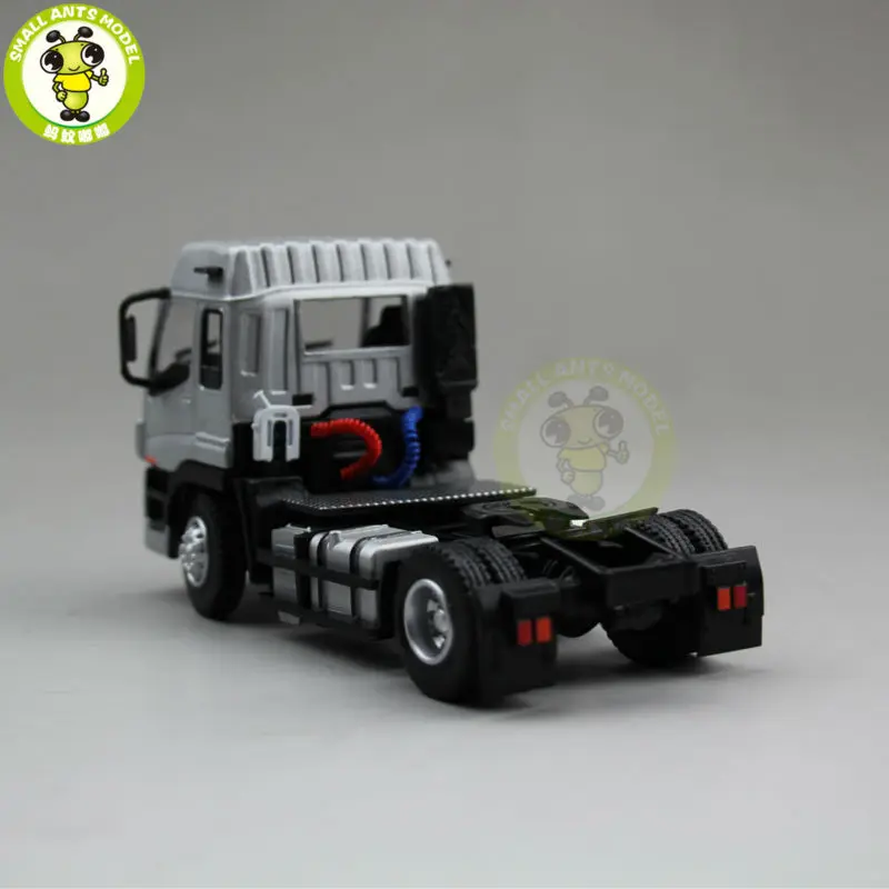 1/50 Isuzu EXR EXZ контейнер грузовика-трейлера литья под давлением модель серебро