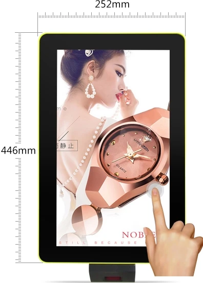

15.6 inch restaurant tablet touch screen interactive signage led lcd tft stand digital table kiosk desktops
