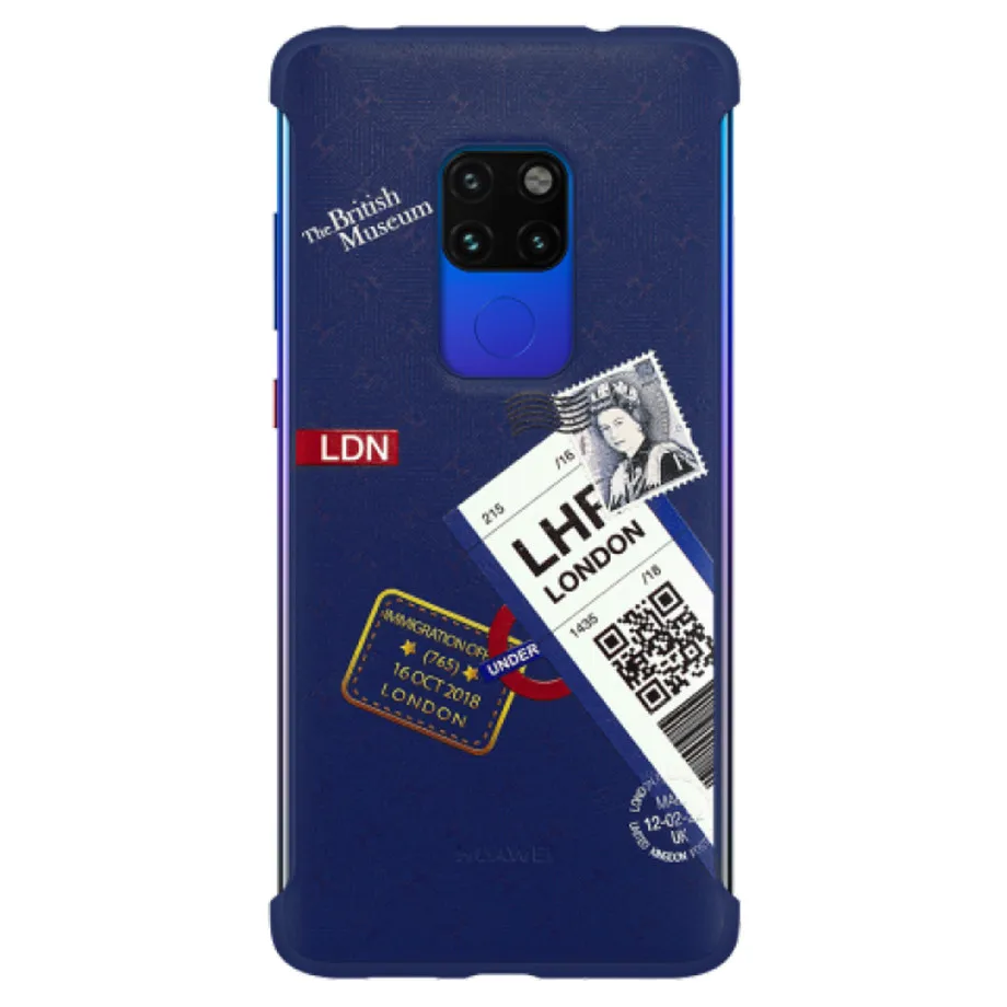 Оригинальный Официальный чехол из поликарбоната для Huawei Mate 20 Pro пластиковая
