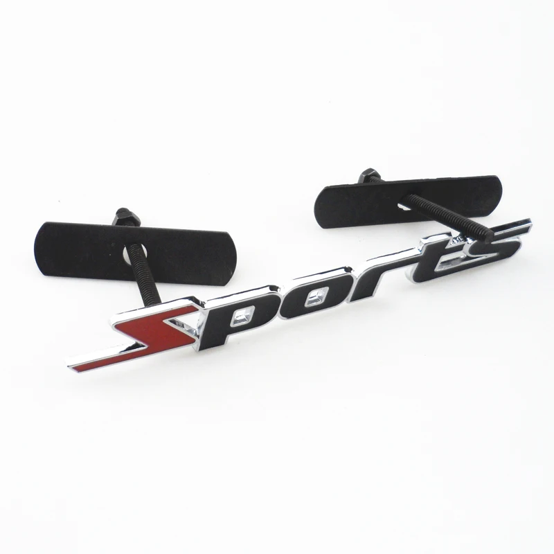 Автомобильный Стайлинг 3D из нержавеющей стали спортивная эмблема значок