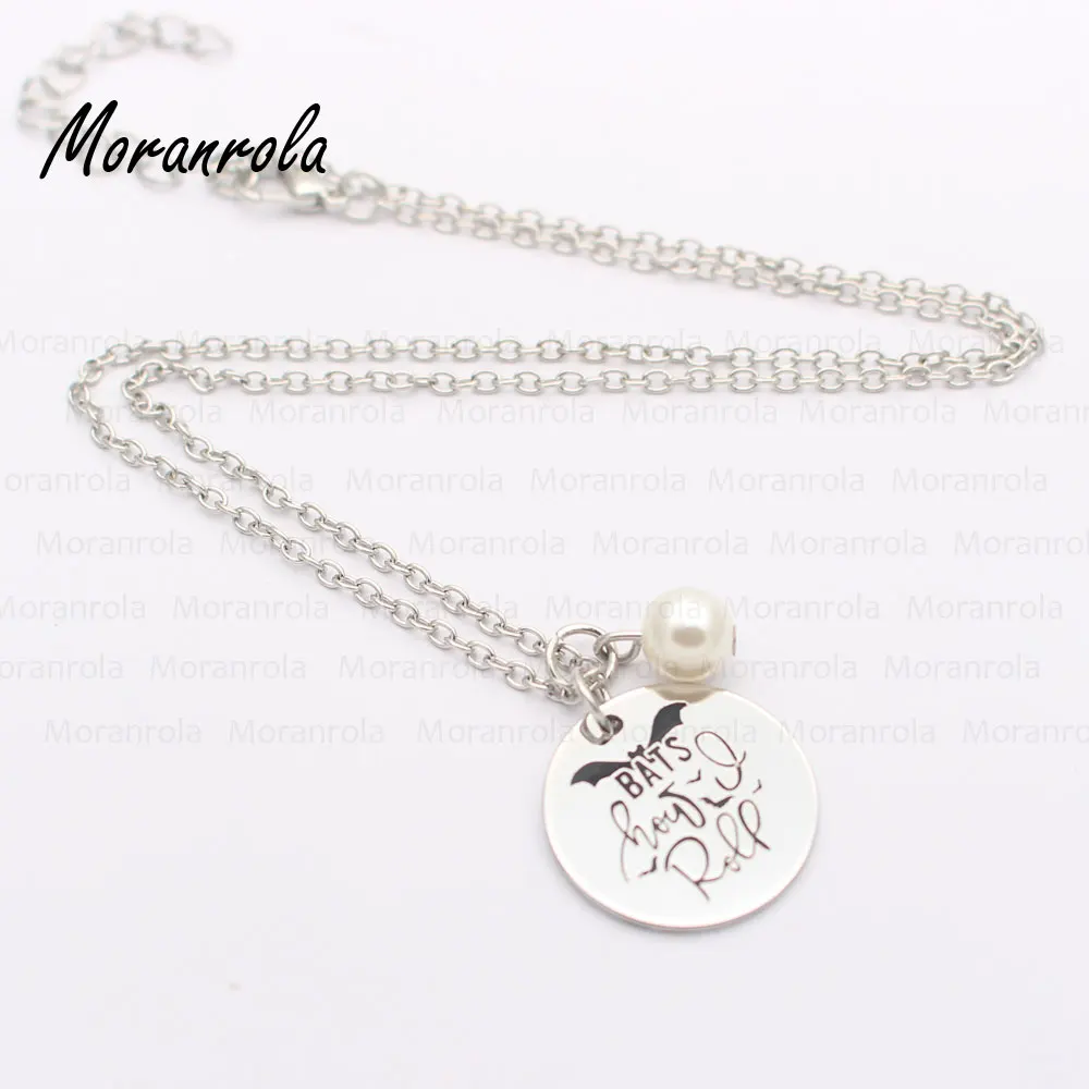 Медное ожерелье летучие мыши как я ролл брелок очаровательное смешное украшение