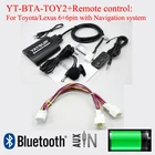 Bluetooth автомобильный адаптер Yatour BTA с контролем reomote для Lexus Toyota 6 + 6pin радио